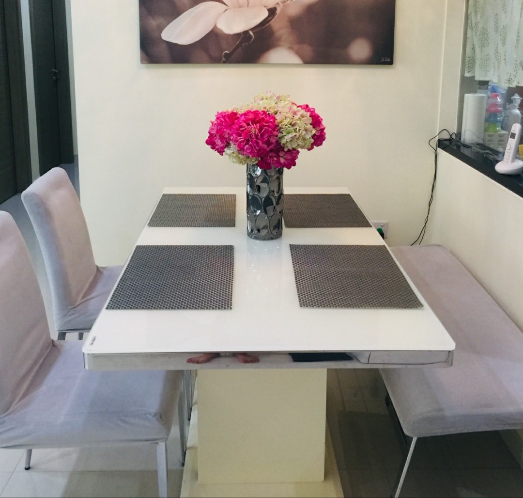 Lorenzo Dining Table, Furniture & Home Living, Furniture, Tables & Sets