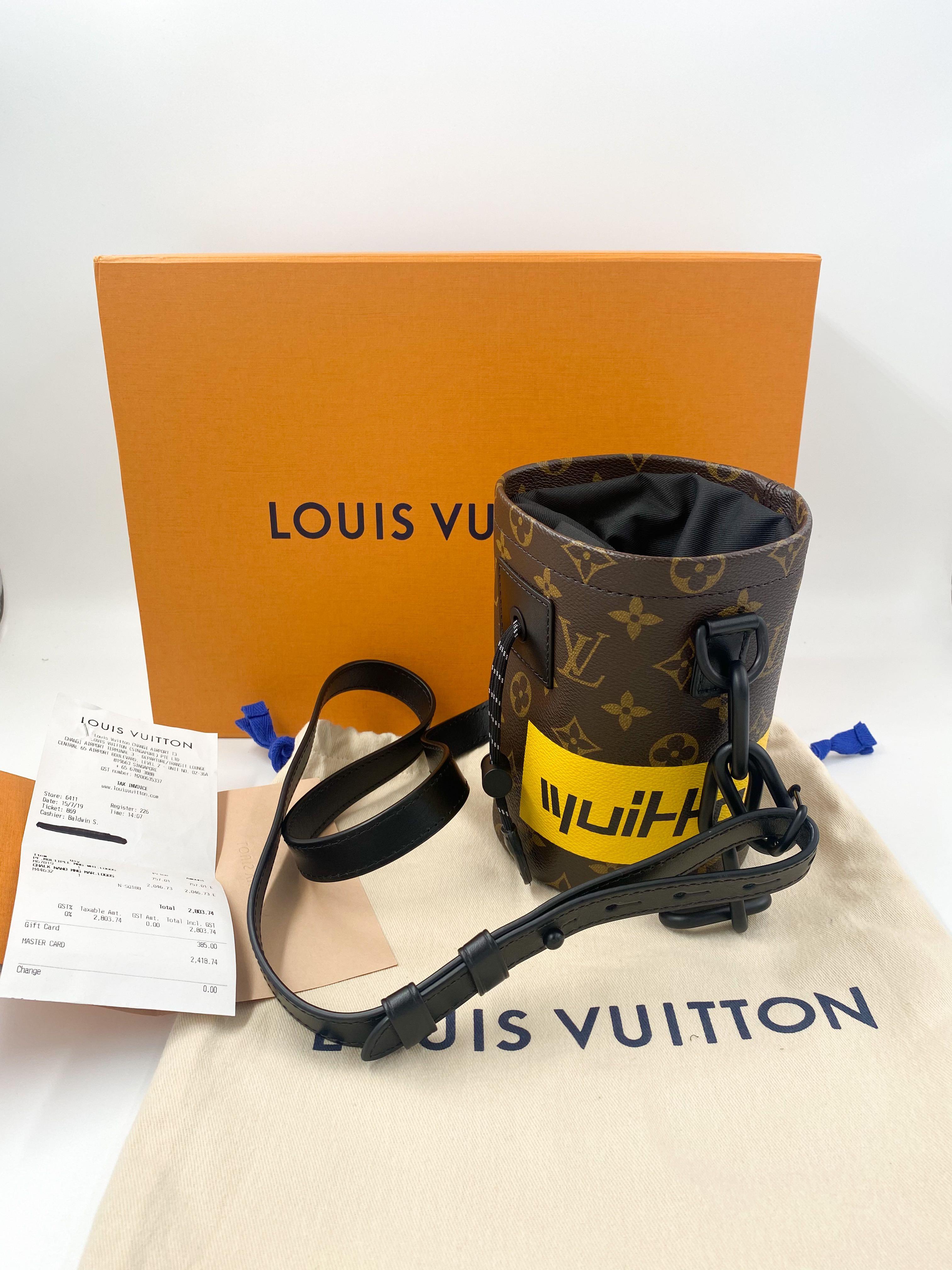 LV CHALK NANO BAG, 名牌, 手袋及銀包- Carousell