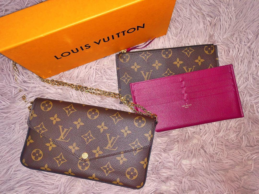 Louis vuitton felicie 3 in 1 top