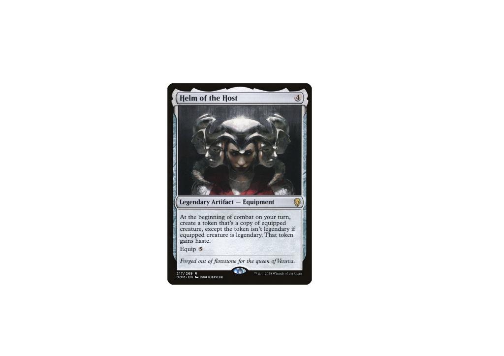 1x Helm of the Host *JAPANESE* MTG DOM Dominaria Magic the Gathering 