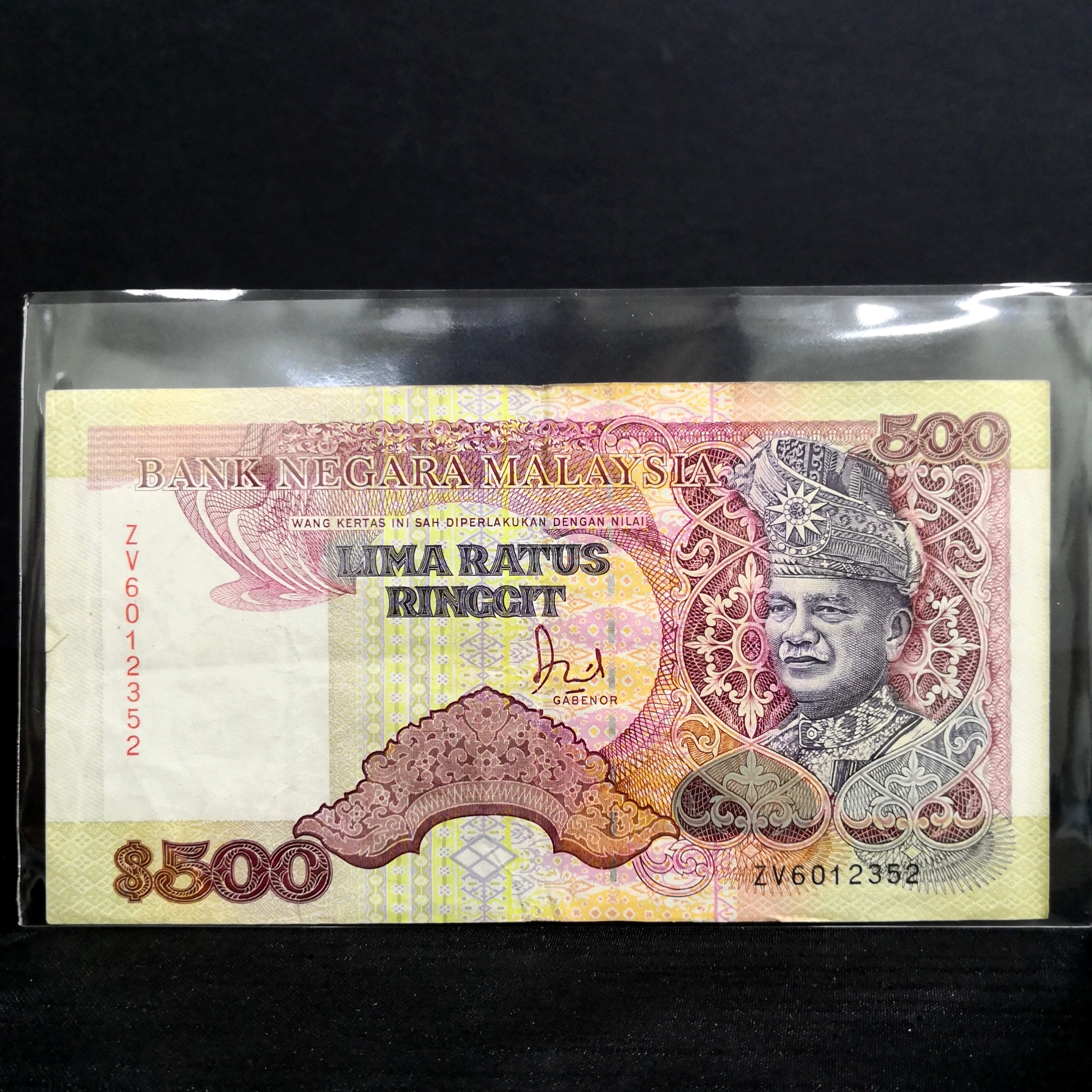 Malaysia RM500 500 Ringgit 6th Series Banknote ZV6012352 Hobbies malaysia-rm500-500-ringgit-6th-series-banknote-zv6012352-hobbies