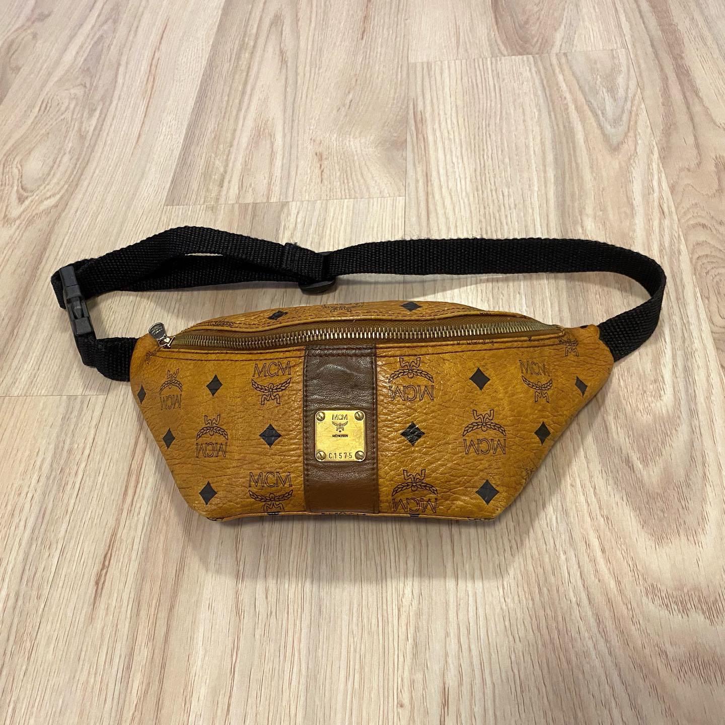 Waist bag shop mcm original