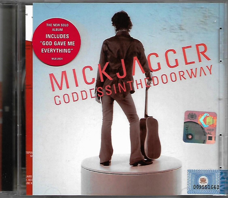 Mick Jagger Solo Album Goddess In The Doorway CD, Hobbies & Toys, Music