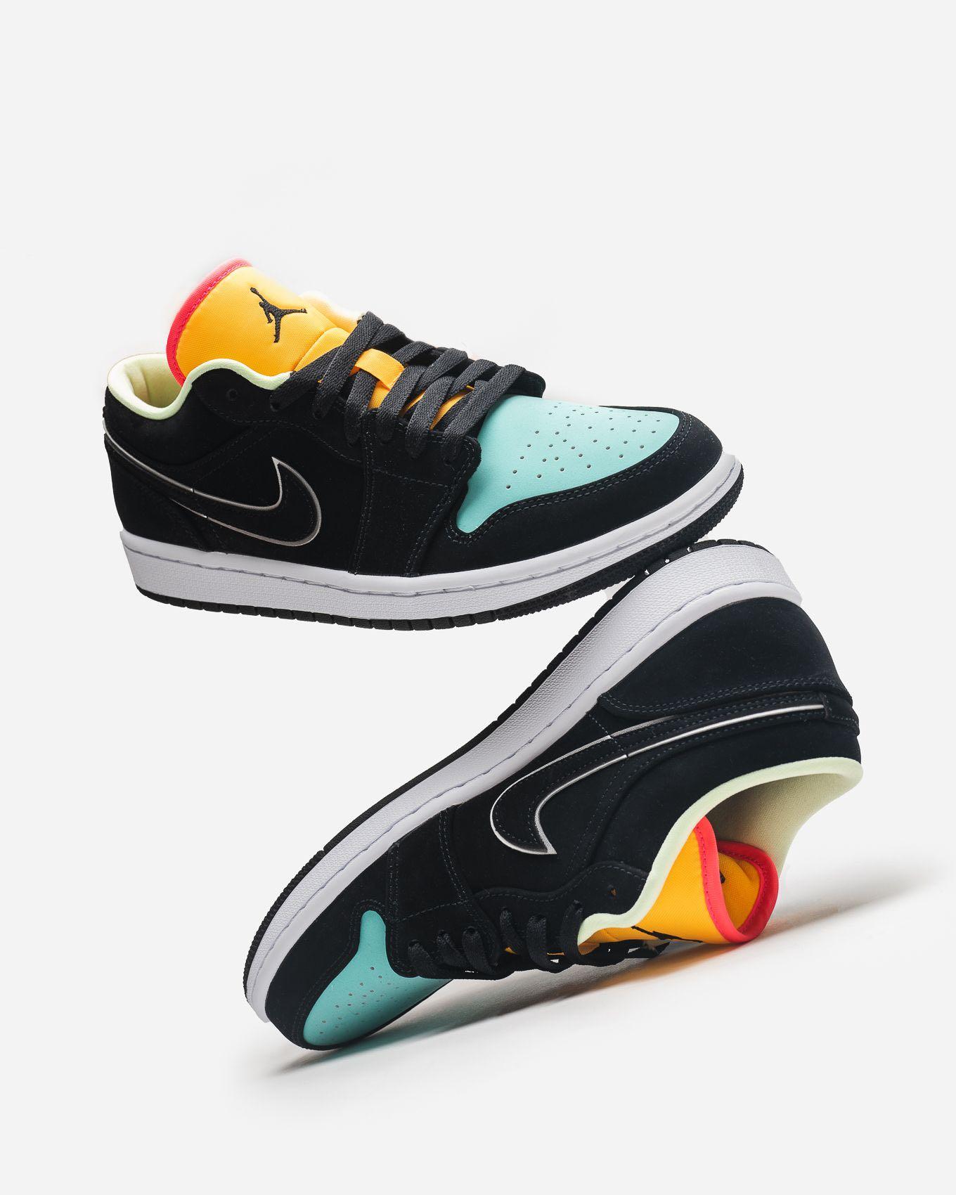 Nike Air Jordan 1 Low SE Black Aurora Green
