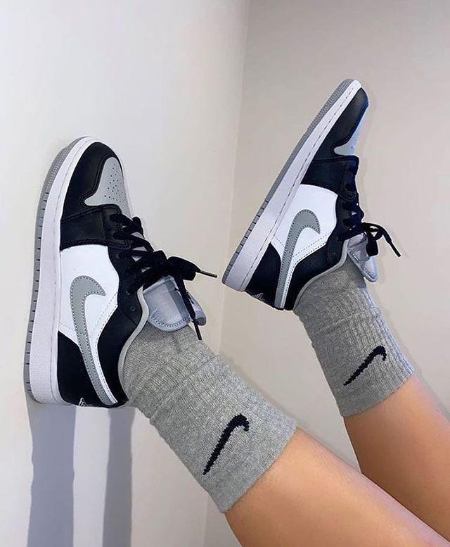 Nike Air Jordan 1 Low Shadow Smoke Grey Men s Fashion Footwear