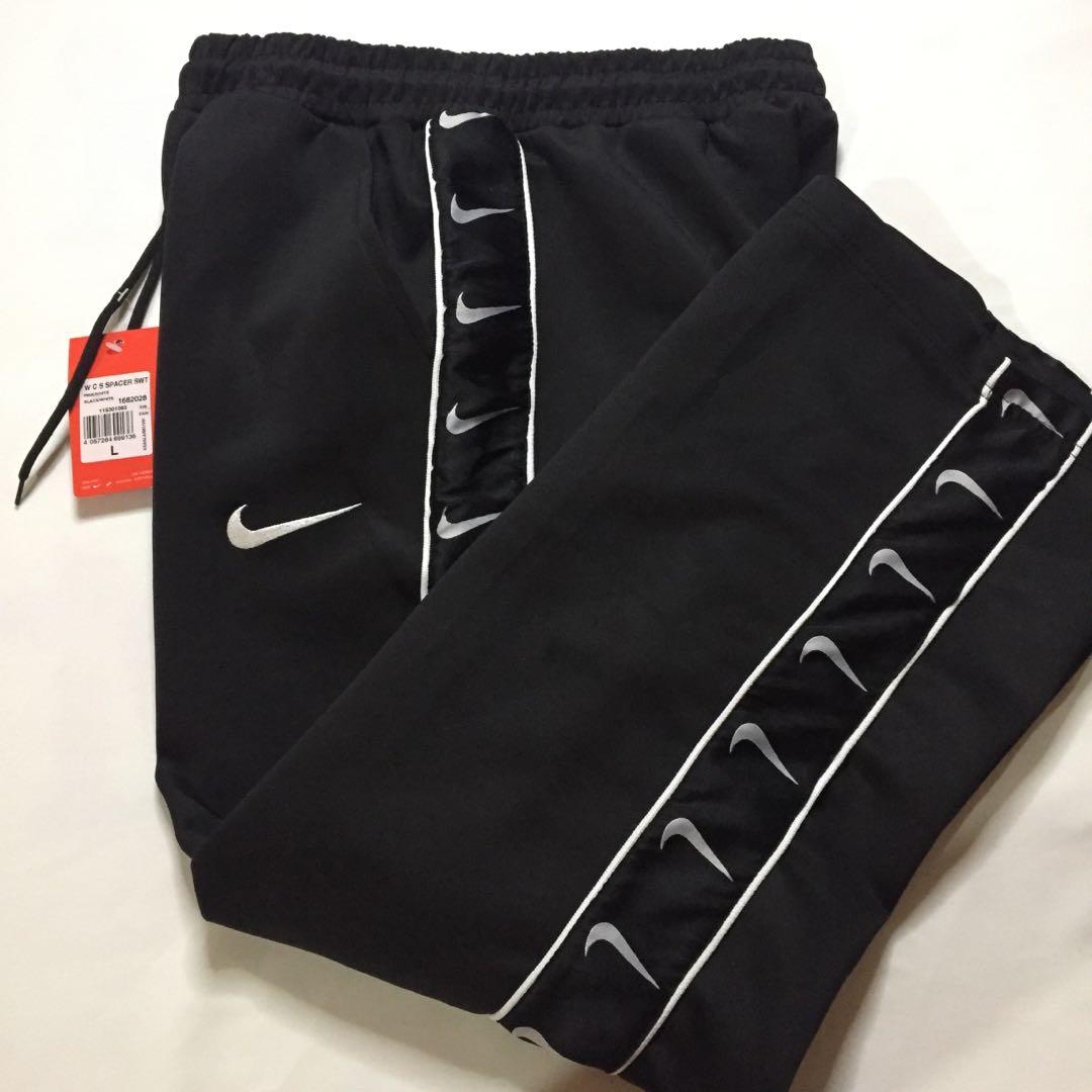 Nike side swoosh on sale logo track pants