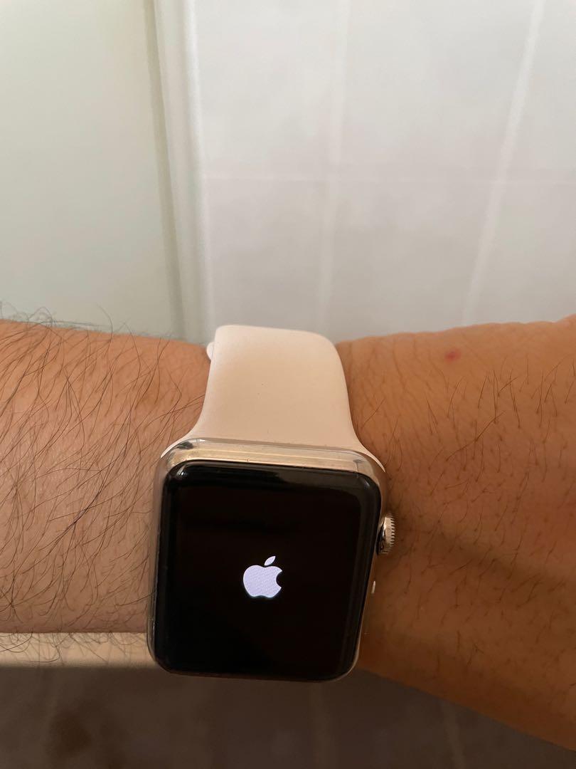 Original Apple Watch 1st Generation 42mm Stainless Steel Sapphire Crystal Ceramic Back