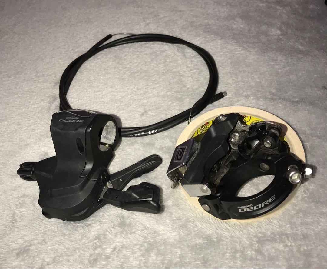 shimano deore front derailleur shifter