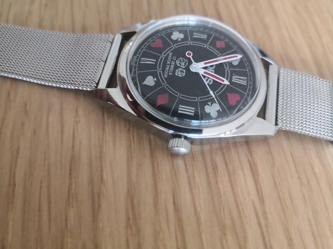 ORIS mechanical poker face watch Mobile Phones Gadgets