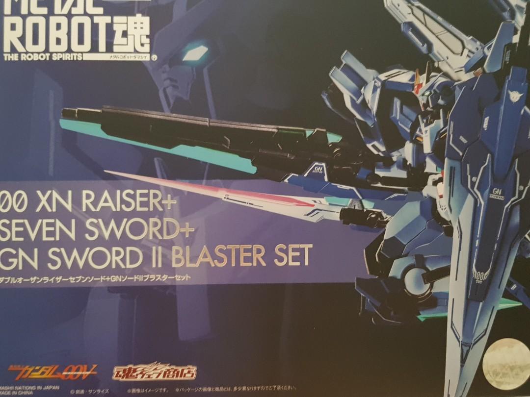 P Bandai Metal Robot Spirit Gundam 00 Raiser Seven Sword Hobbies Toys Toys Games On Carousell