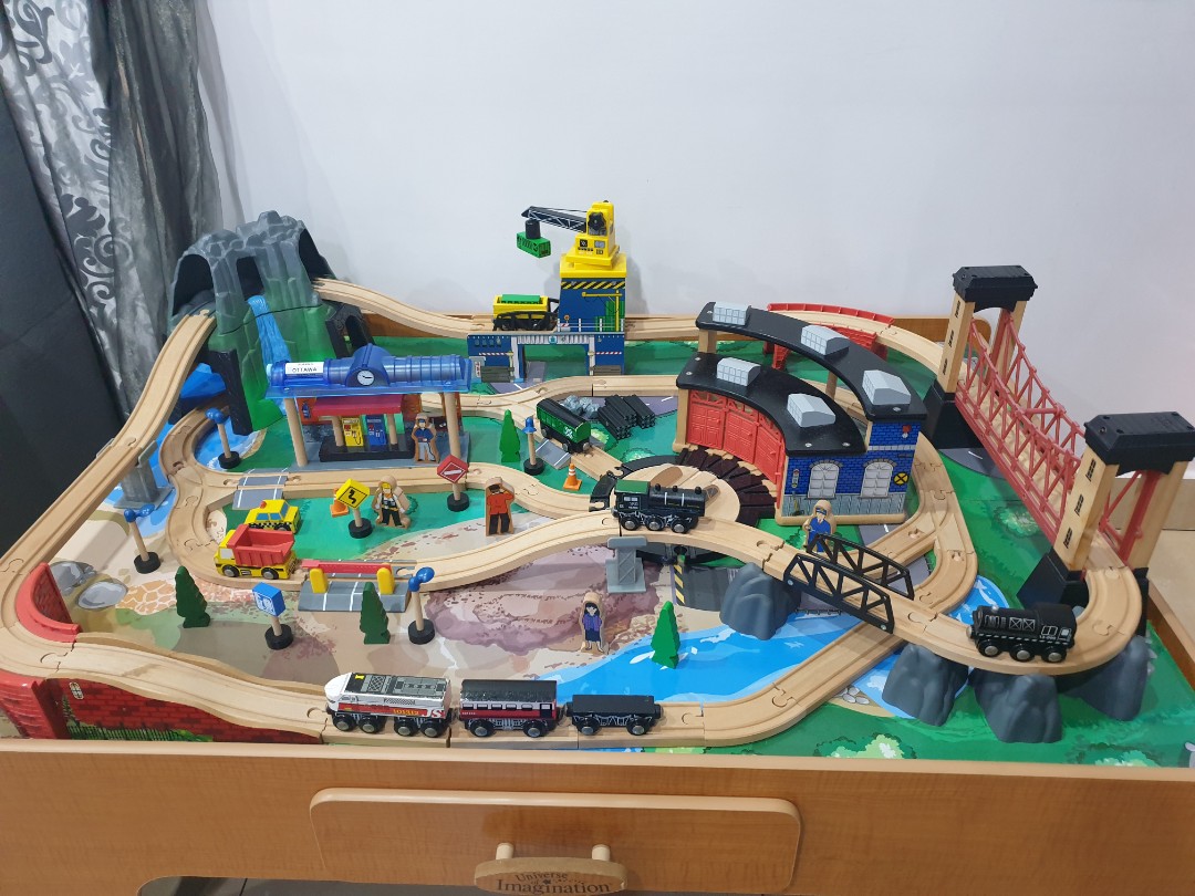 Universe of imagination metroline train best sale table