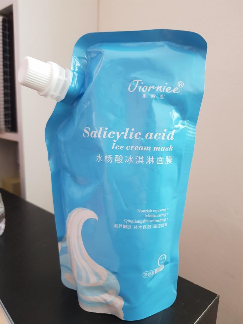 salicylic acid ice cream