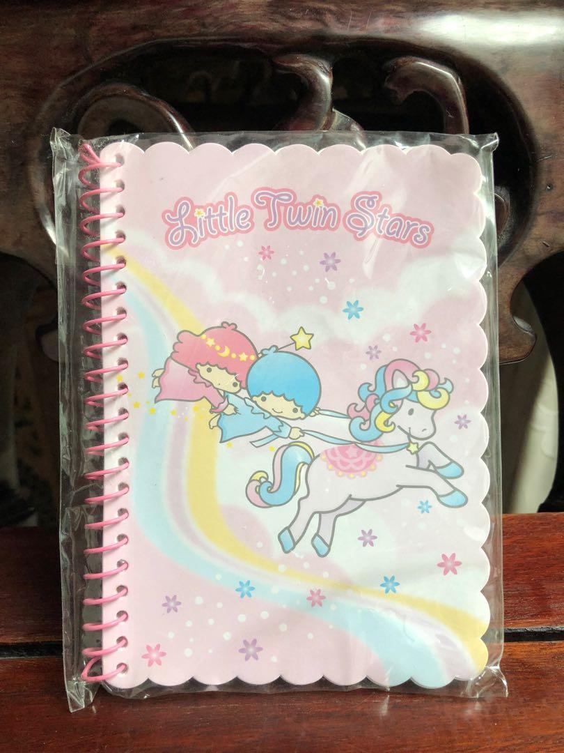 Sanrio Little Twin Star small notebook, Hobbies & Toys, Stationary & Craft,  Stationery & School Supplies on Carousell