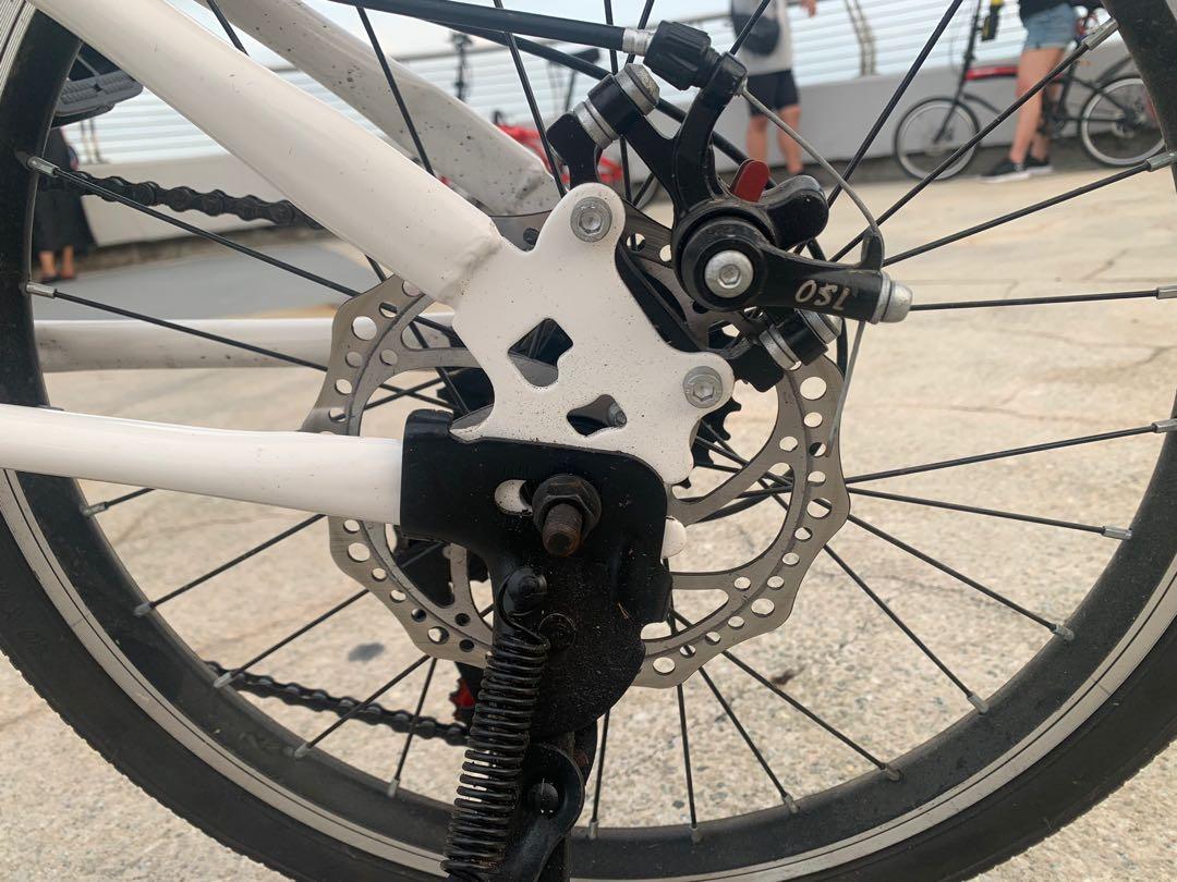 Second hand 20 inchi folding bike for sale Sports Equipment Bicycles Parts Bicycles on Carousell