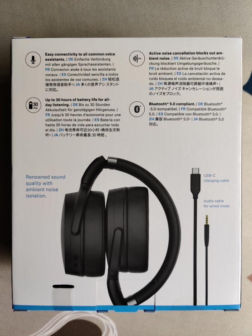 Sennheiser HD 450BT Black BNIB Audio Headphones Headsets on Carousell