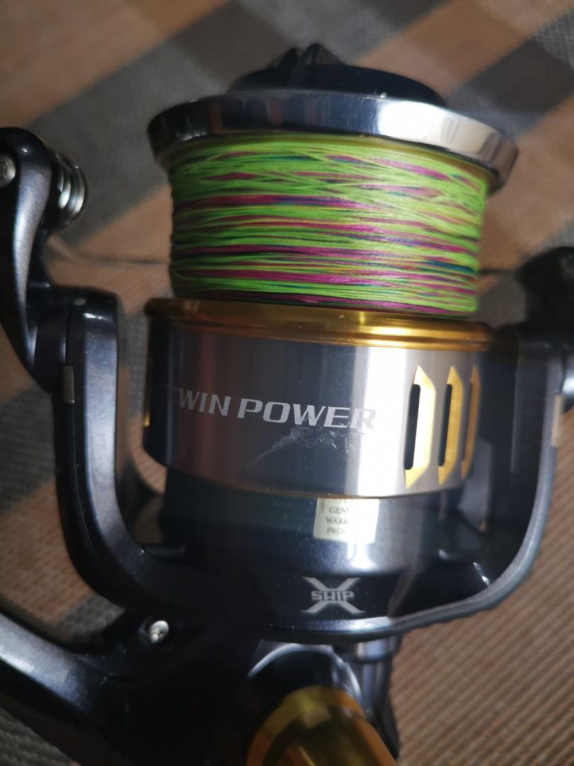 Poignée Droite De Moulinet Shimano Twin Power SW 14000PG - Pièce Détachée Occasion Excellent état