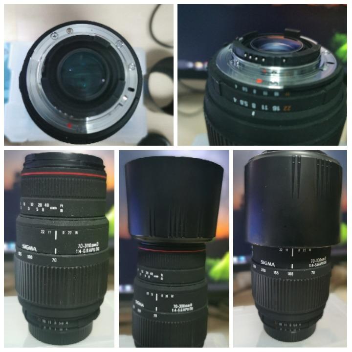 Sigma 70 300mm F4 5 6 Apo Dg Macro Photography Lenses On Carousell