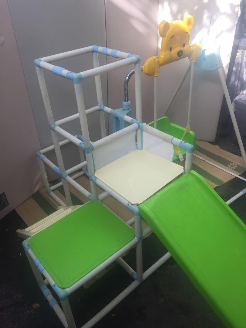 Slide &swing (Category: Infant Playtime) located in Cavite. Submitted by dimple082 (Listing ID 1070771678, Image 2). Description: In good condition .