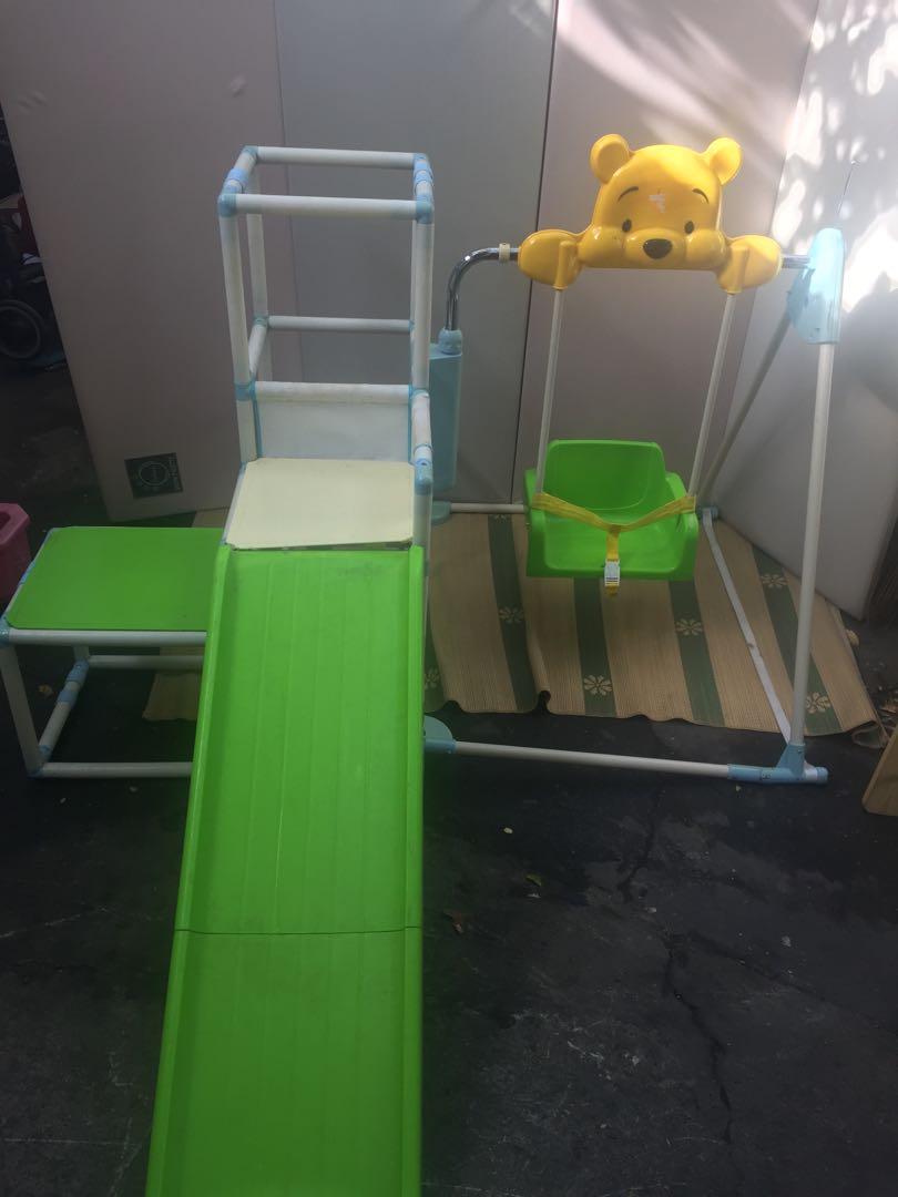 Slide &swing (Category: Infant Playtime) located in Cavite. Submitted by dimple082 (Listing ID 1070771678, Image 3). Description: In good condition .