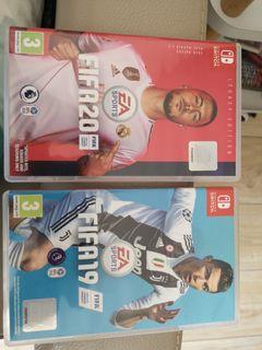 Switch Fifa 20 & Fifa 19