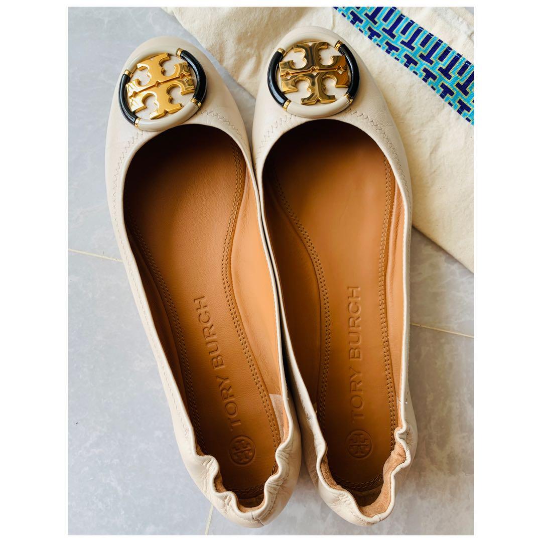 Tory Burch Minnie Ballet Flats (Size 9), Women's Fashion, Footwear, Flats  on Carousell