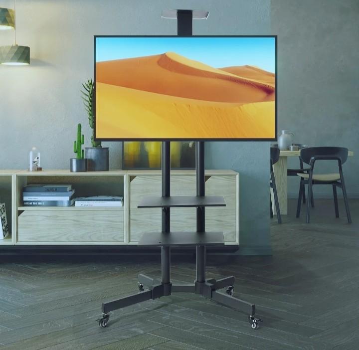 TV stand movable led tv rotating stand, Furniture & Home Living, Home