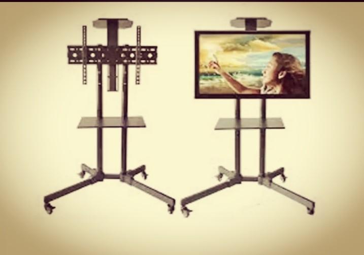 TV stand movable led tv rotating stand, Furniture & Home Living, Home
