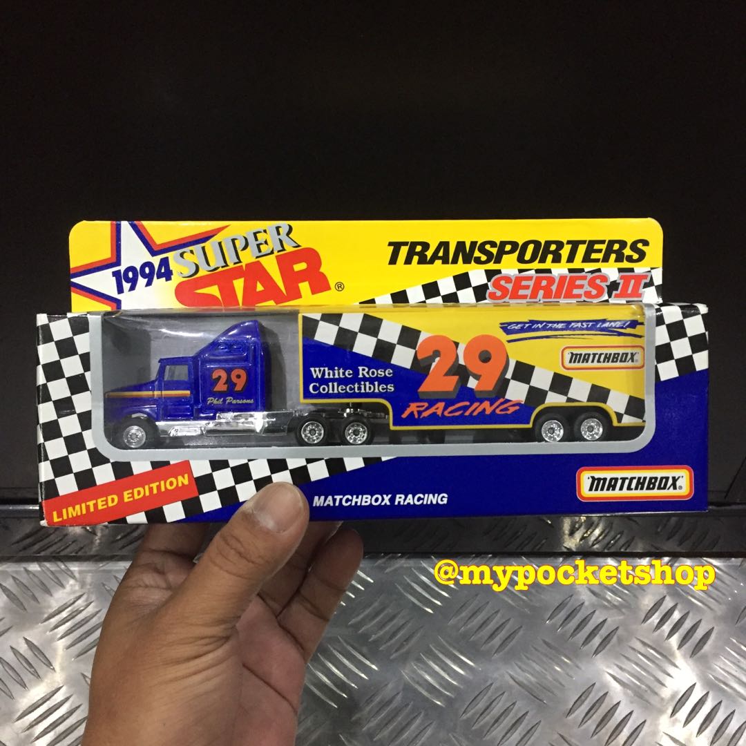 Matchbox super star shop transporters