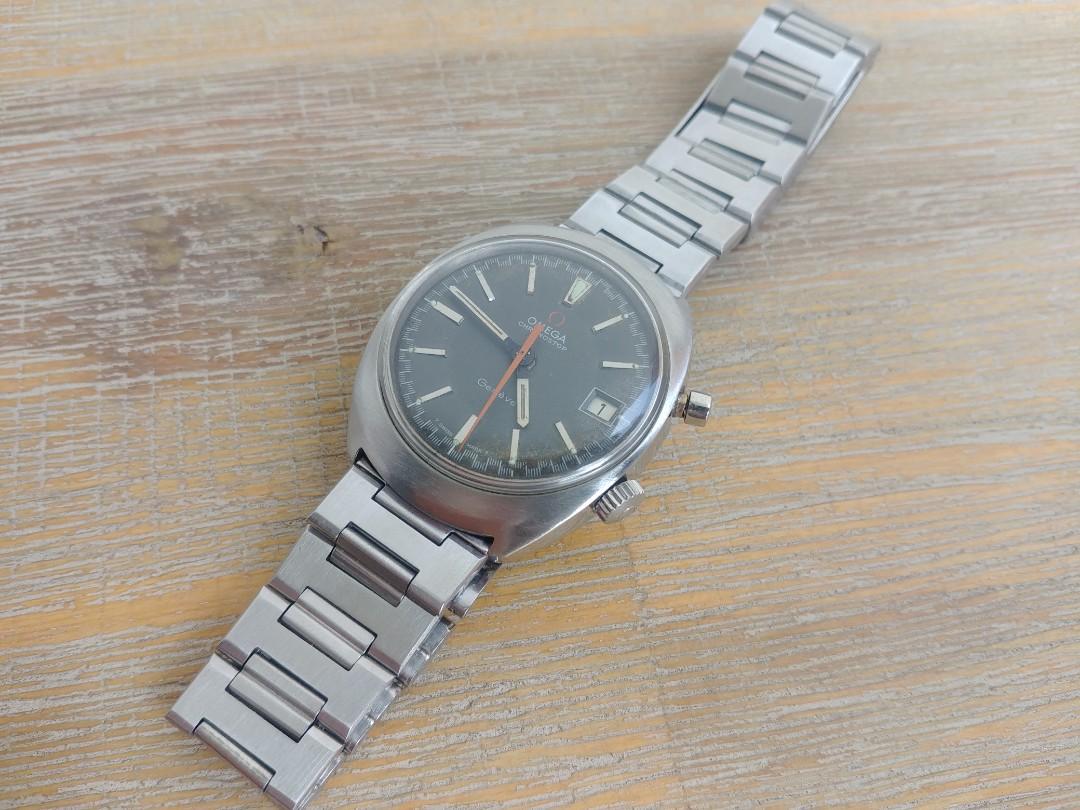 Vintage Omega Geneve Chronostop Manual Hand Winding Watch Cal 920