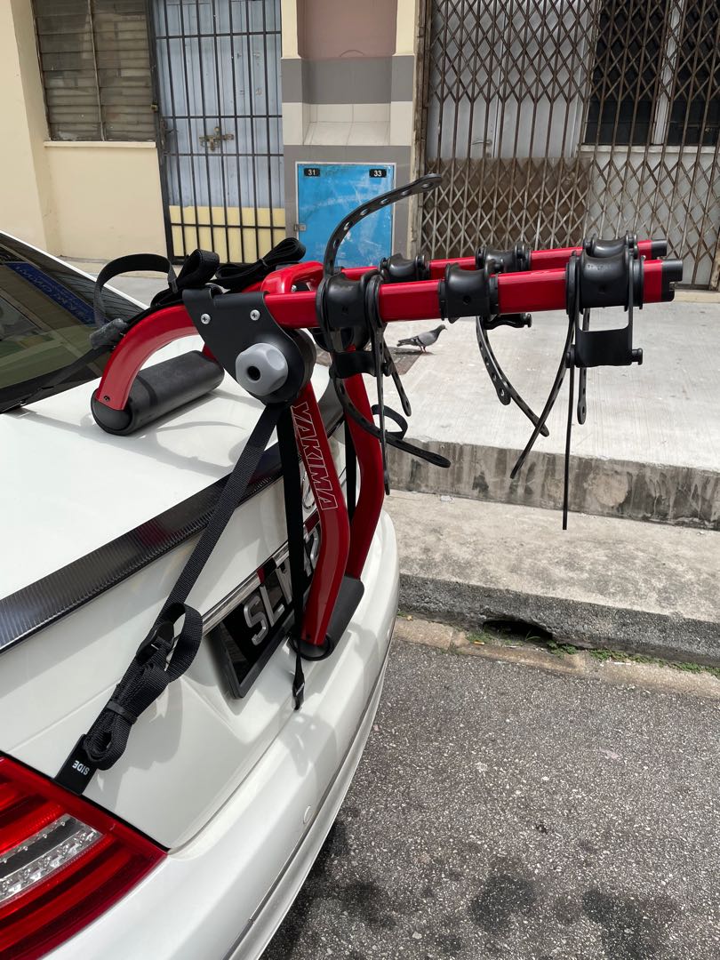 Yakima superjoe 3 bike rear car rack new arrivals