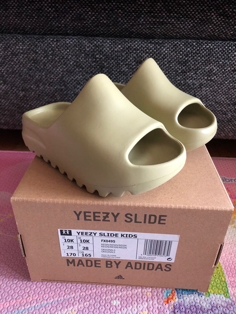 kids yeezy slides