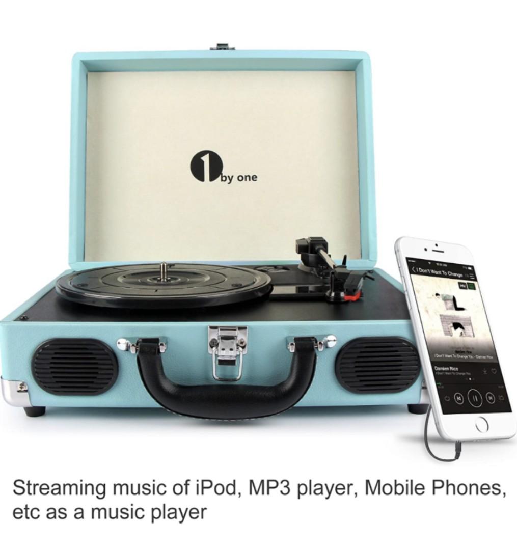 1byone portable turntable shop