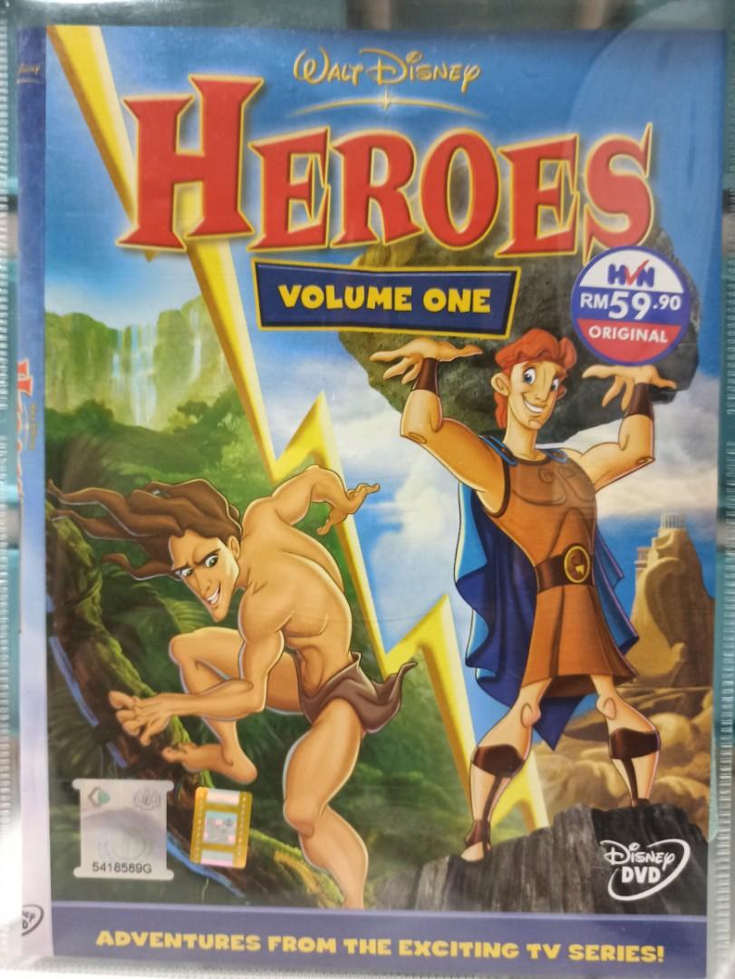 2 In 1 Dvd Heroes Adventures From The Exciting Tarzan Hercules Tv Series Dvd Language Have English Cantonese Mandarin Thai Korean Music Media Cd S Dvd S Other Media On Carousell