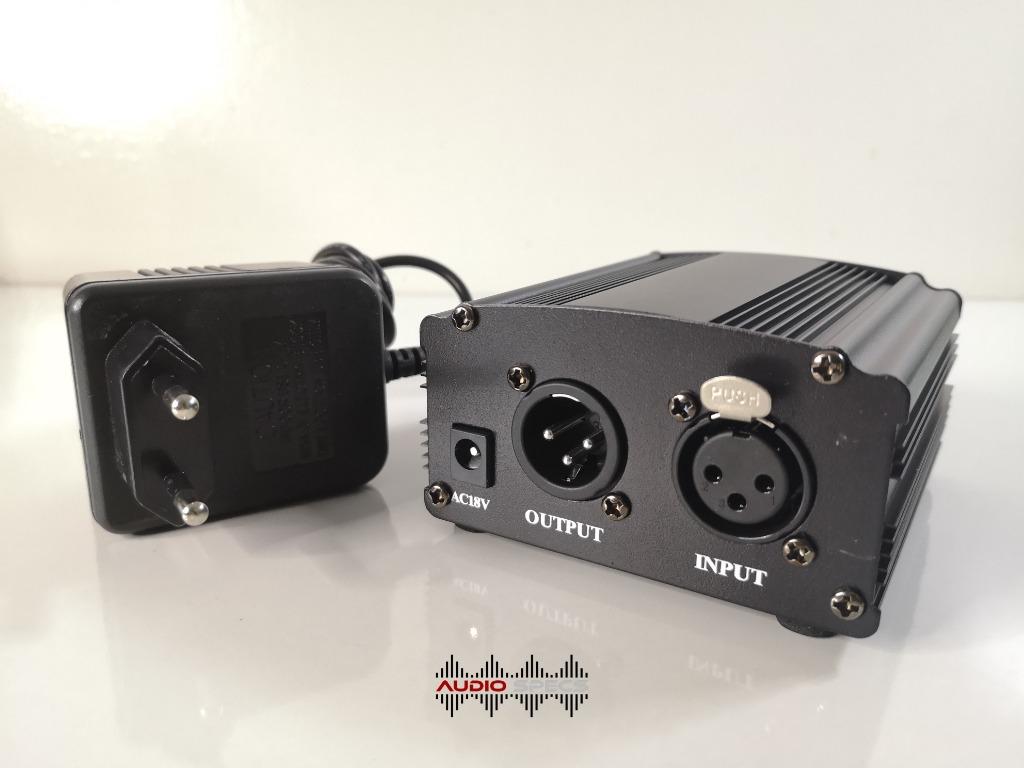 48v Phantom Power XLR to XLR with Power adapter (Category: Portable Audio Accessories) located in Quezon City. Submitted by allanpauco (Listing ID 1071069731, Image 2). Description: 💕Brand new units available on hand 💕Available for pick-up or shipping courtesy of buyer Power-up and improve the sound quality of your Condenser Microphone with this 48V DC Phantom Power Supply. High compatible with BM-800 Condenser to achieve higher volume, quality