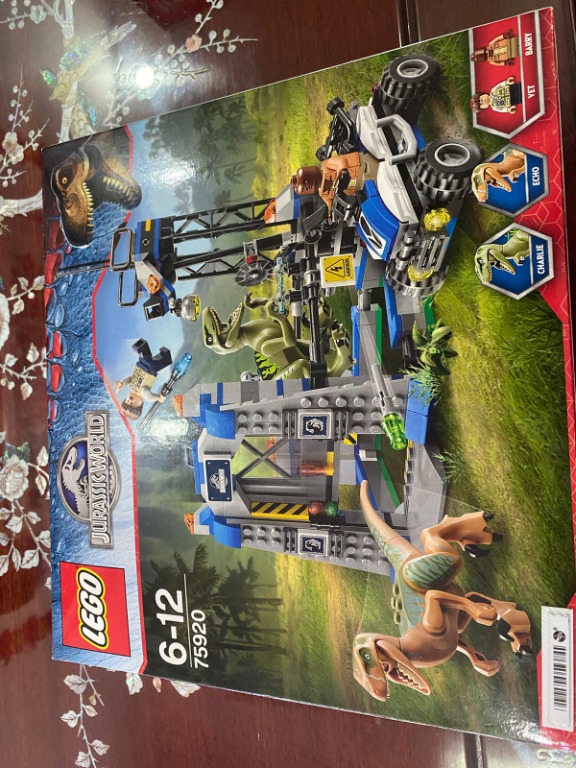 Lego 75920 Jurassic World Raptor Escape Hobbies And Toys Toys And Games On Carousell
