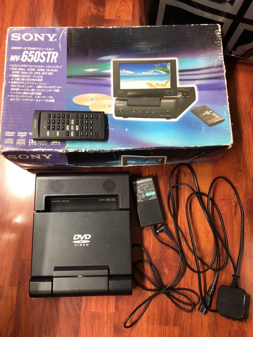 8成新DVD VCD 機］Sony MV-650STR player (可播放CD Dvd vcd cd-r dvd