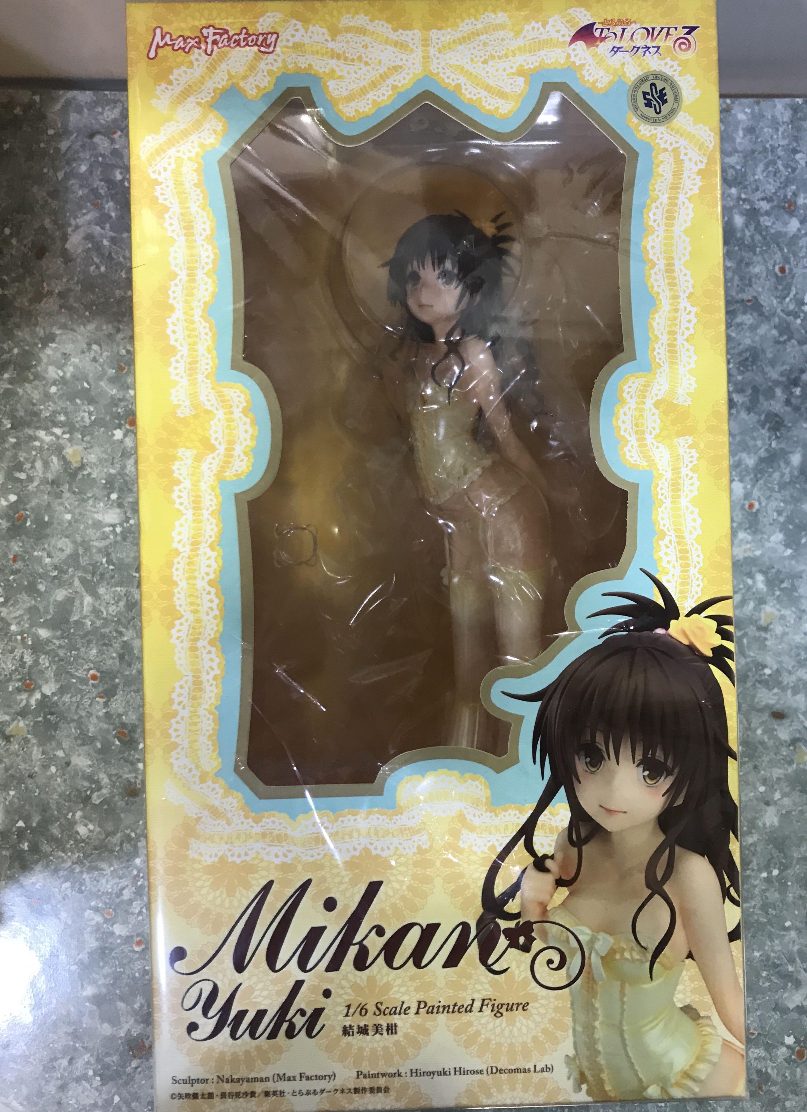 全新max Factory 1 6 Scaled Figure Pvc 結城美柑mikan Yuki To Love Ru Darkness To Loveる とらぶる 公仔人型 玩具 遊戲類 玩具 Carousell