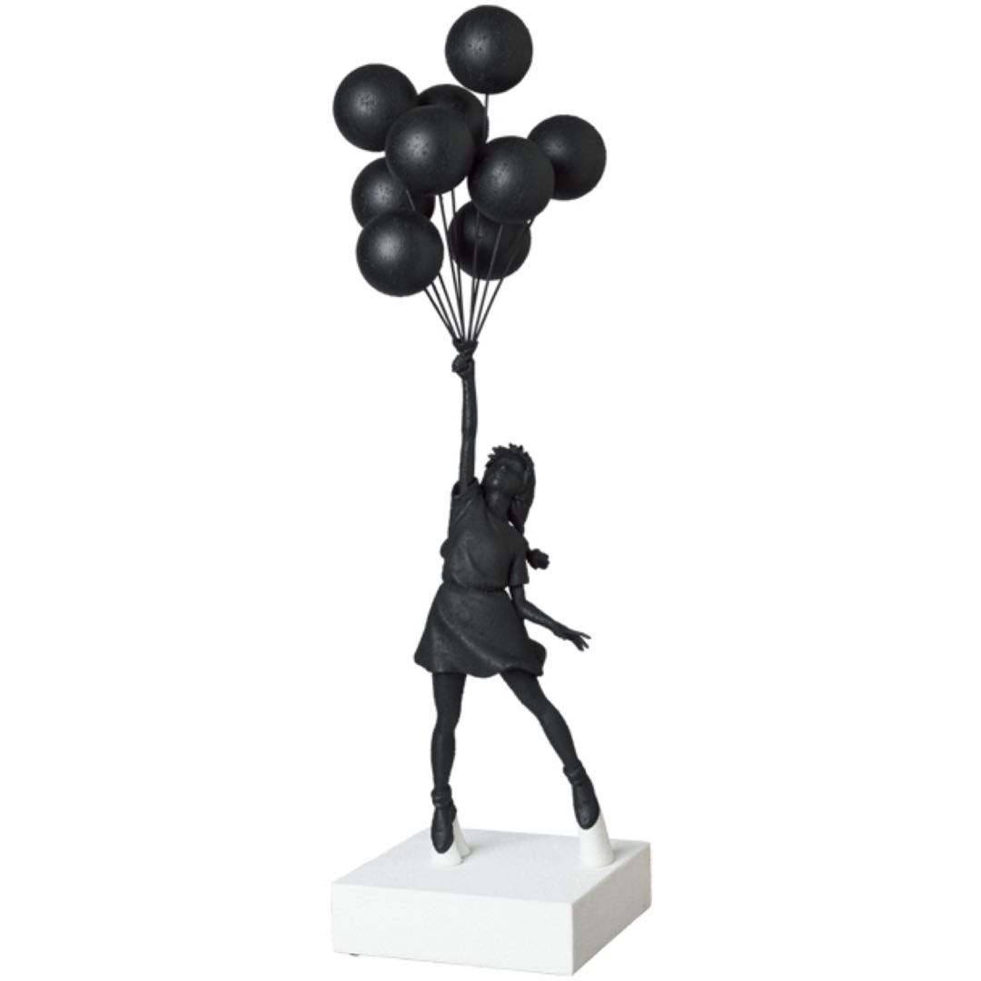 ✨預訂✨《 SYNC - Banksy Flying Balloons Girl🎈（GESSO BLACK Ver