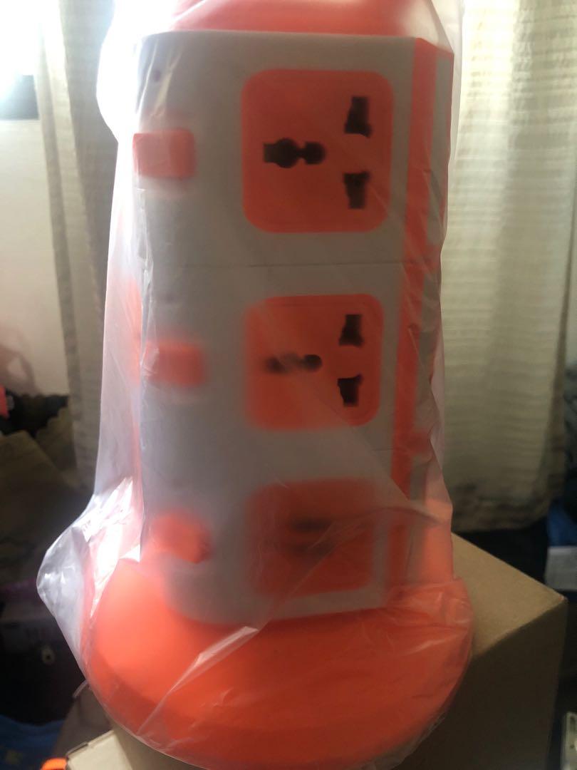 Adaptor plug socket (Category: Electrical, Adaptors & Sockets) located in Singapore. Submitted by 150982 (Listing ID 1070951973, Image 2). Description: 11 charging 2 USB port Clearance stock pm for fast deal.