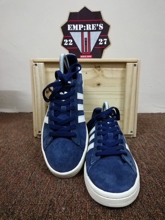 Adidas campus navy online suede
