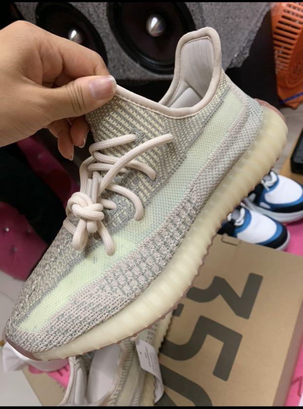 ADIDAS YEEZY BOOST 350 V2 'CITRIN REFLECTIVE', Women's Fashion, Footwear,  Sneakers on Carousell