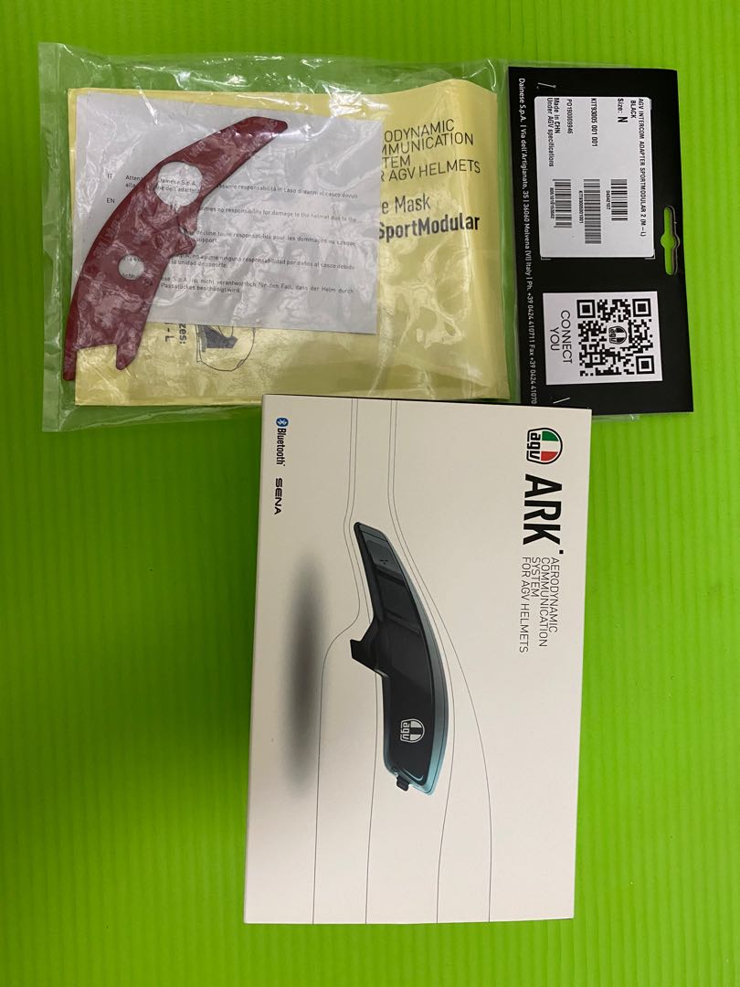 AGV ARK Sena intercom, Motorcycles, Motorcycle Accessories on Carousell