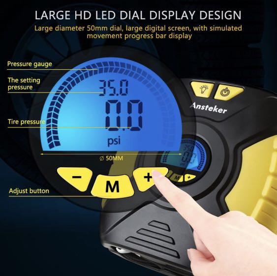 Ansteker top tyre inflator