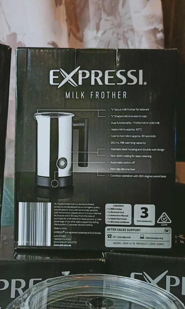 Aldi Expressi Milk Frother, TV & Home Appliances, Kitchen Appliances