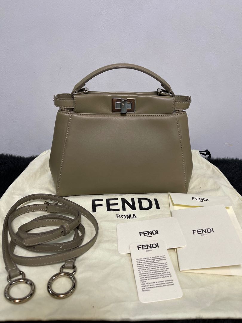 Small fendi peekaboo clearance