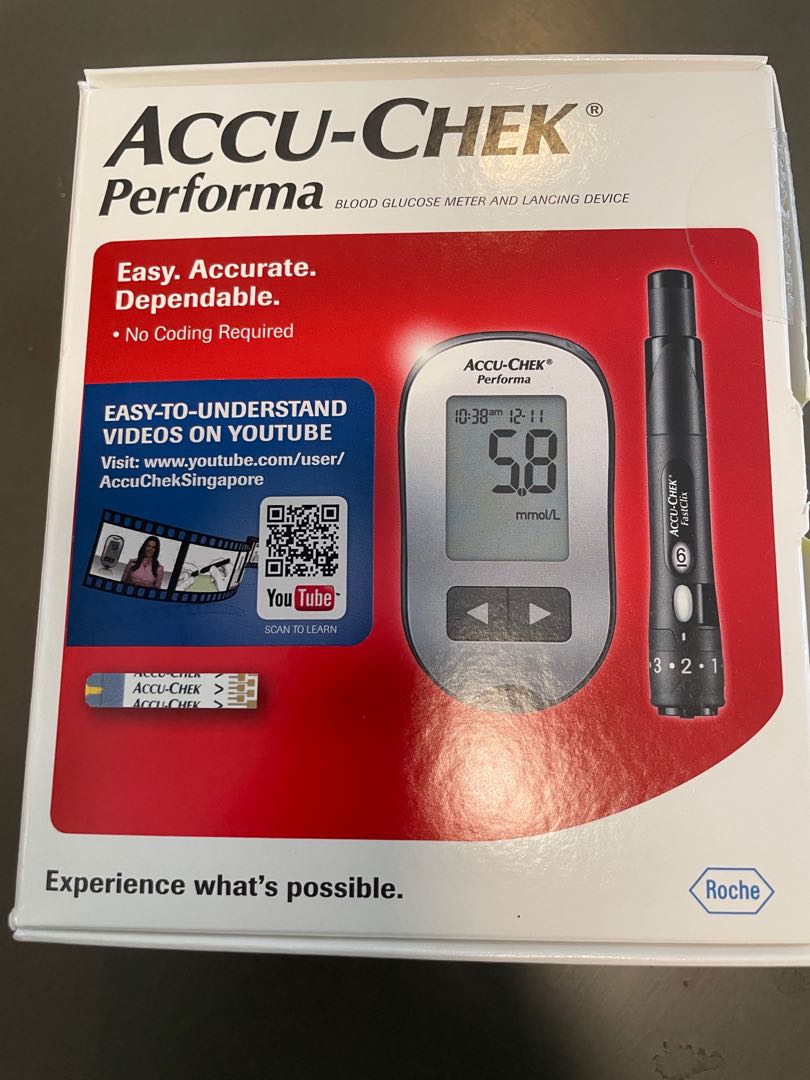 Blood glucose meter and lancing device, Assistive Devices, Health