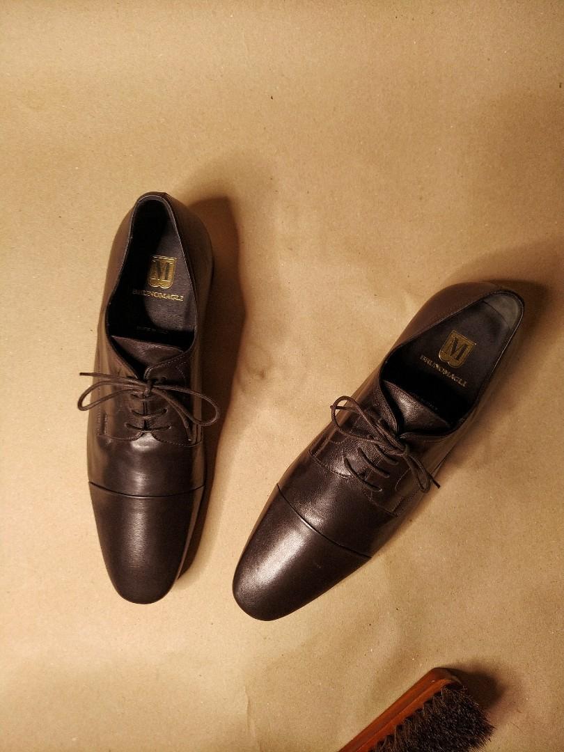 Bruno magli martico cap toe sale leather derby