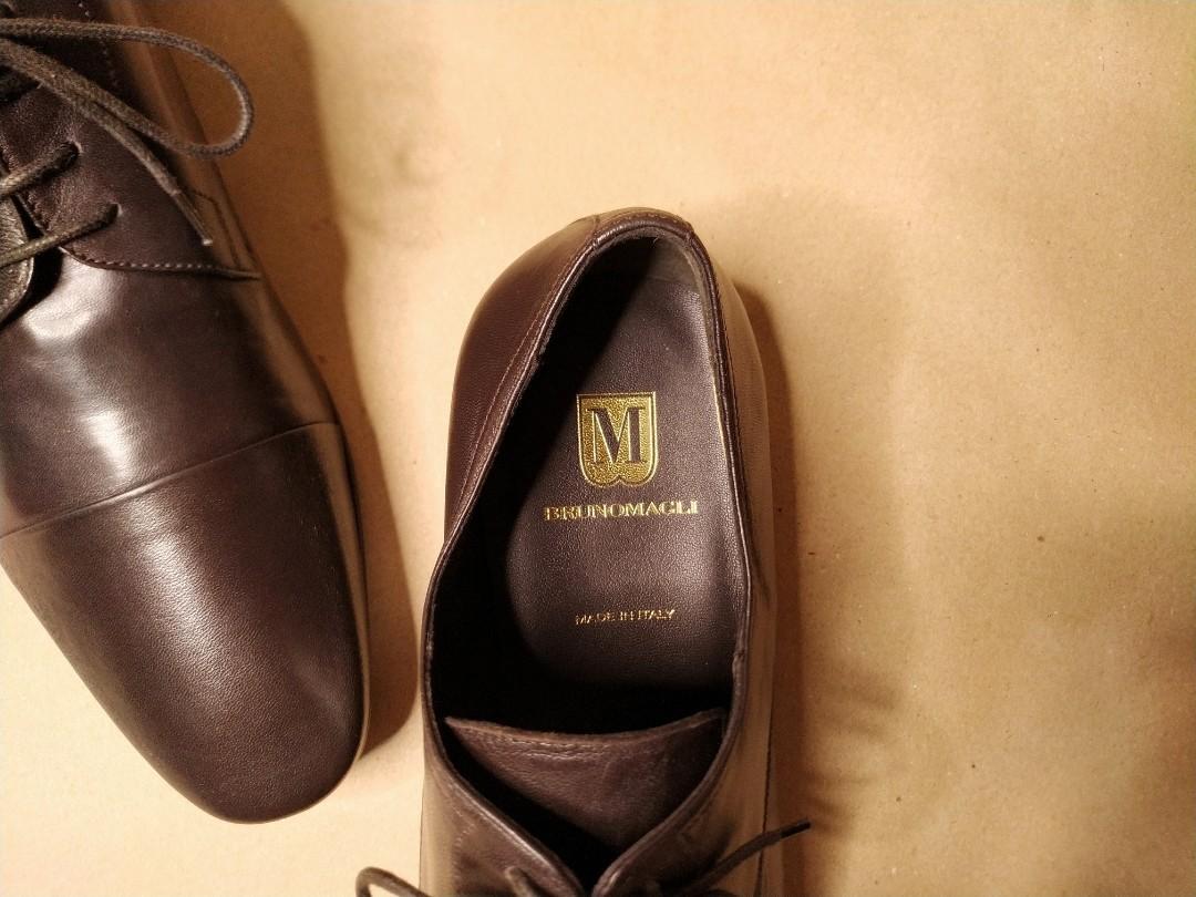 Bruno magli martico cap toe leather derby deals