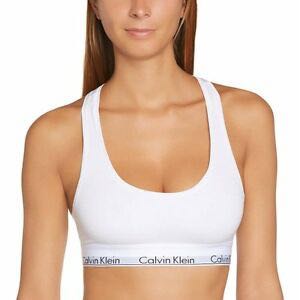 White sports bra calvin klein clearance