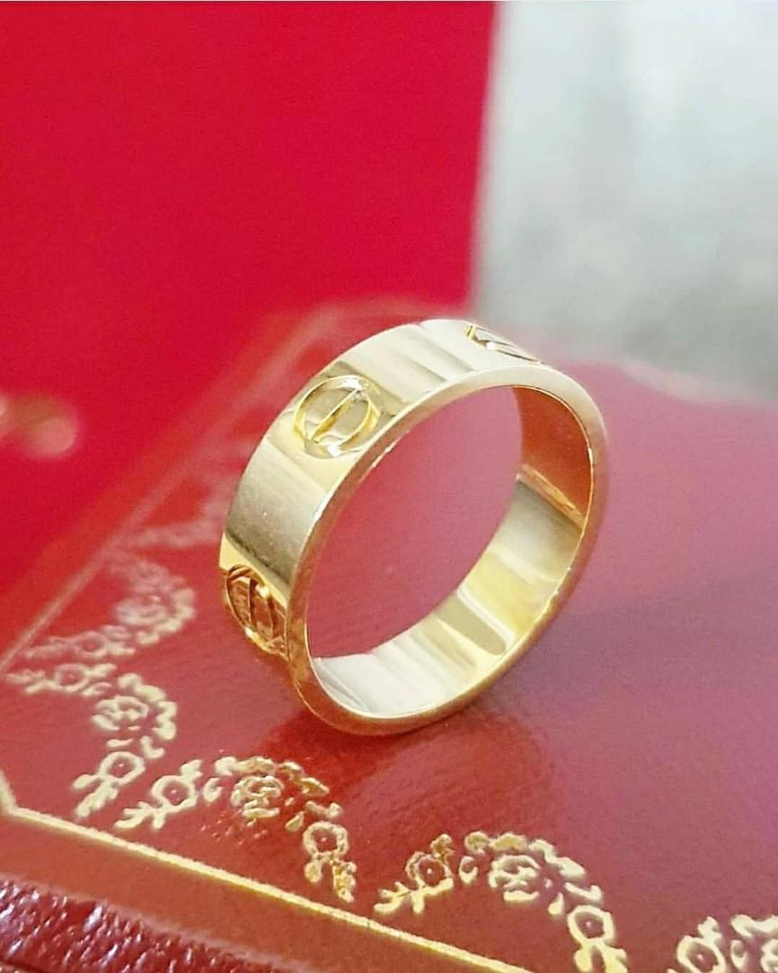 Cartier love ring size 6 hot sale